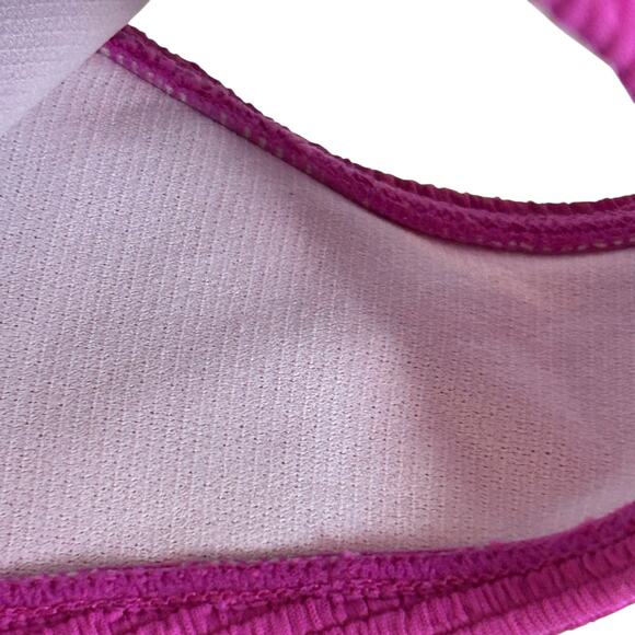 Michael MK Textured One Shoulder Cutout One Piece Swimsuit Pink Women 8 NWT READ - Picture 8 of 13